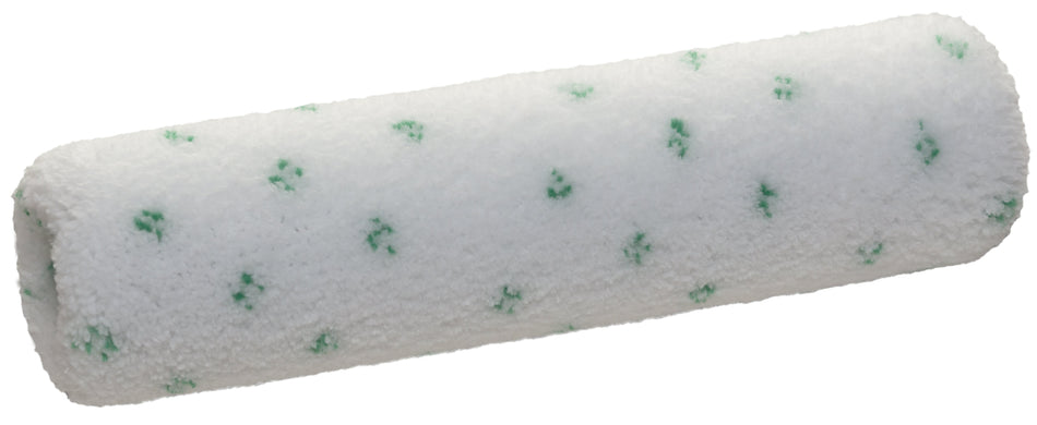 MICROPLUS 12x Malerwalze 25cm, Florhöhe 9mm, Länge 25mm,Durchmesse 48mm, Farbrolle, Malerrolle, Farbwalze, gelb schwarz