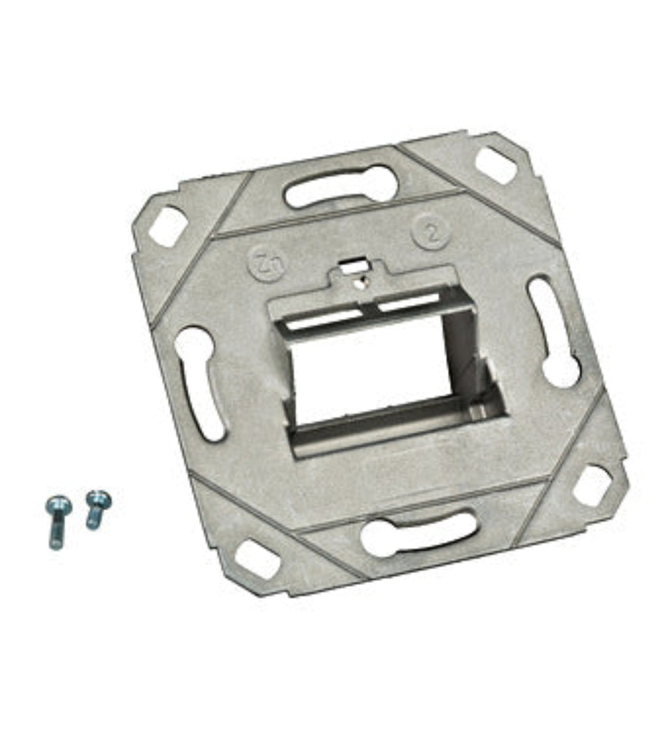 Modulaufnahme leer – UAE Design | Ein- / Zweifach | S-JACK | Schräg