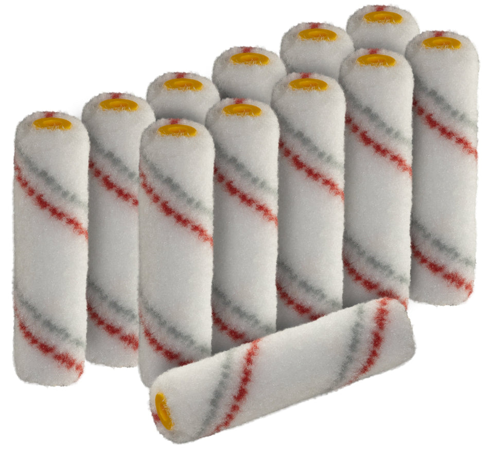 NylonTop Heizkörperwalze 12’er Paket Kern Ø 17 mm, 7mm Florhöhe, 10cm Länge