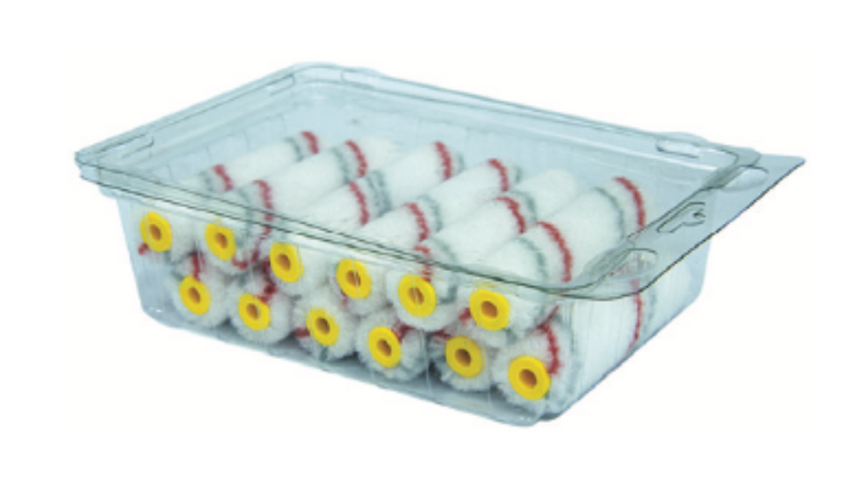 NylonTop Heizkörperwalze 12’er Paket Kern Ø 17 mm, 7mm Florhöhe, 15cm Länge