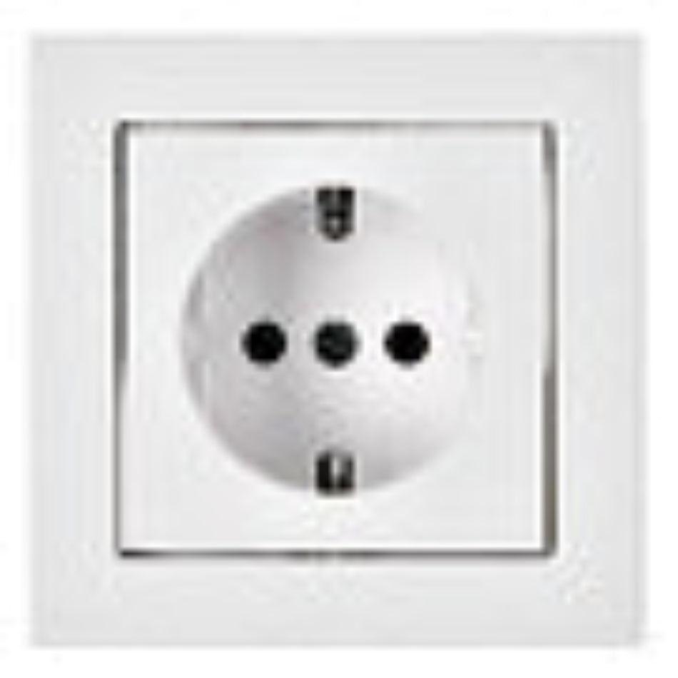 Set Steckdose VISIO S 55 DESIGN CUBIC – mit Steckklemmen